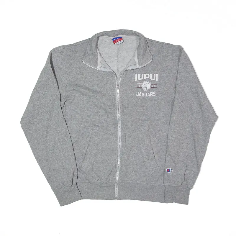 CHAMPION IUPUI Jaguars Basketball Track Jacket Grey Mens S