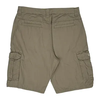 Wrangler Cargo Shorts - 33W 10L Khaki Cotton | Size: 33″ waist