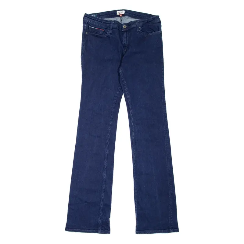 HILFIGER DENIM Mid Rise Womens Jeans Blue Regular Bootcut W31 L34
