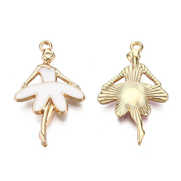 Light Gold Plated Alloy Pendants