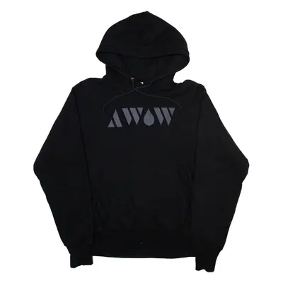 CHAMPION Mens Black Hoodie M