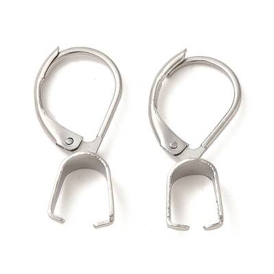 304 Stainless Steel Leverback Earring Findings