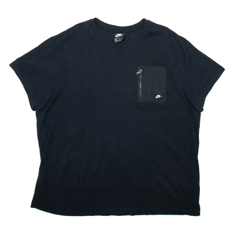 NIKE Mens T-Shirt Black 2XL