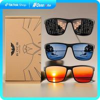【3 pairs】FEICE Summer Sunglasses Trends 2025 Unisex Sunglasses, Sunglasses for Everyday Use,Polarized Square Frames, Ligh...