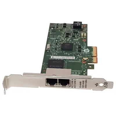 656241-001 HP 2-Ports 1Gb/s 100Base-TX/1000Base-T PCI-Express 2.0 X4 361T Network Adapter