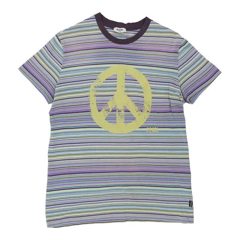 Moschino T-Shirt - Large Multicoloured Cotton | Size: large