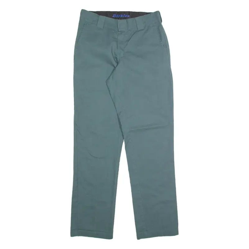 DICKIES Chino Mens Trousers Blue Regular Straight W28 L31