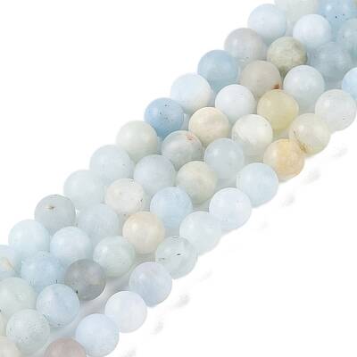Natural Aquamarine Beads Strands