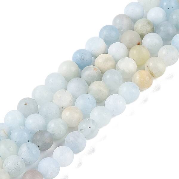 Natural Aquamarine Beads Strands