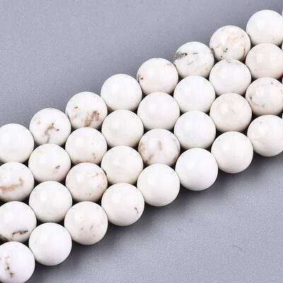 Natural Magnesite Beads Strands