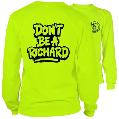 Richard - Long Sleeve Safety Yellow Hi-Vis T-Shirt