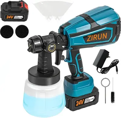 Paint Sprayer 850W High Power Electric Paint Spray Gun 1000ml Large Capacity Container Easy to Clean Suitable for Home Furnit...