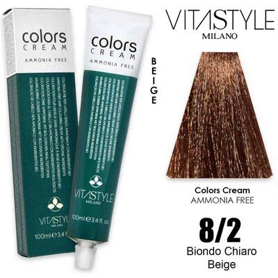 Vitastyle Ammonia-free cream hair dye 100 ml 8.2