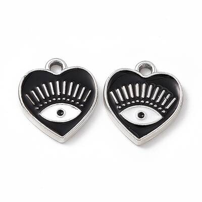 Alloy Enamel Pendants
