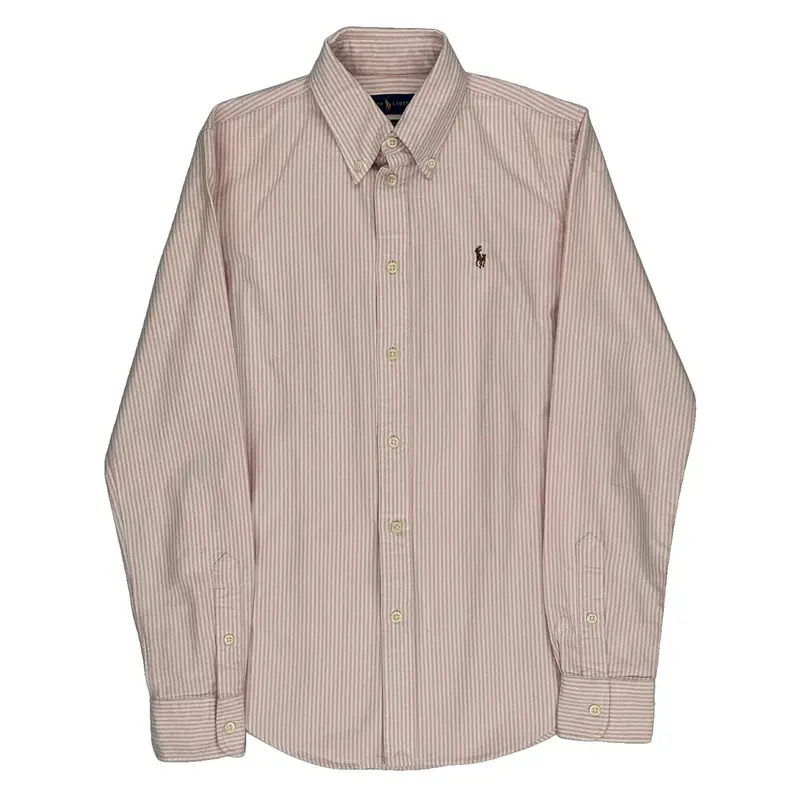 Ralph Lauren Striped Shirt - XS Pink Cotton