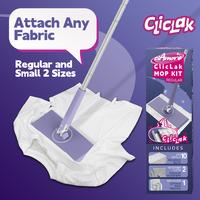 ClicLak Mopping and Sweeping Kit, Multi-Surface Kit for Floor, Cleaning Supply