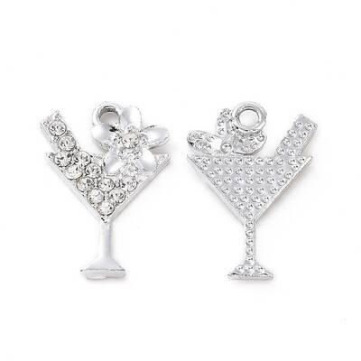 Alloy Crystal Rhinestone Pendants