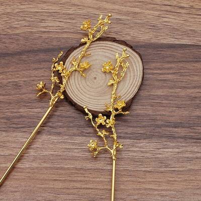 Alloy Hair Stick Findings