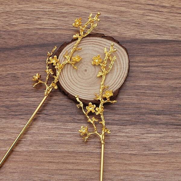 Alloy Hair Stick Findings
