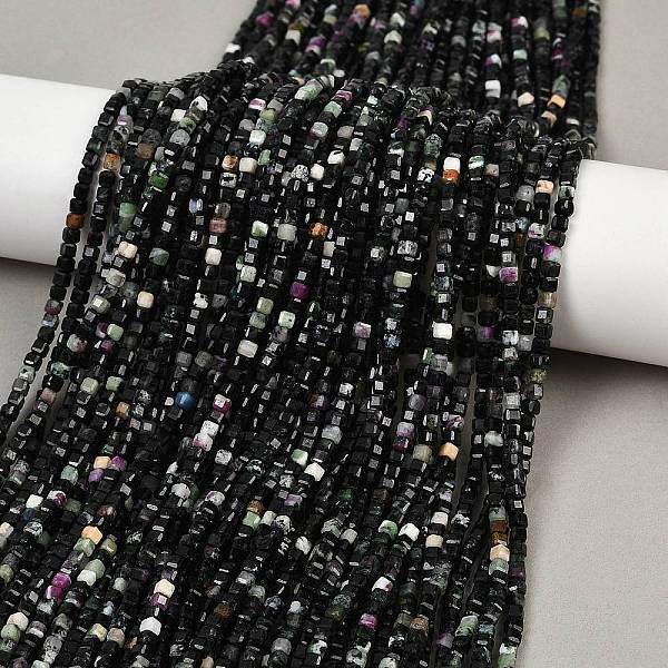 Natural Ruby in Zoisite Beads Strands