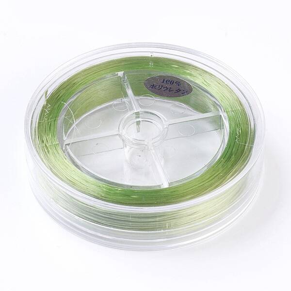Flat Elastic Crystal String