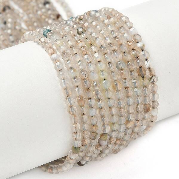 Natural Agate Beads Strands