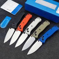 533 Mini Bugout Folding Knife Nylon Fiber Handle Pocket Knives Outdoor Camping Kitchen Fishing Safety Knives Easy To Carry