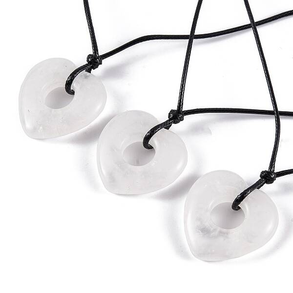 Natural Quartz Crystal Pendant Necklaces