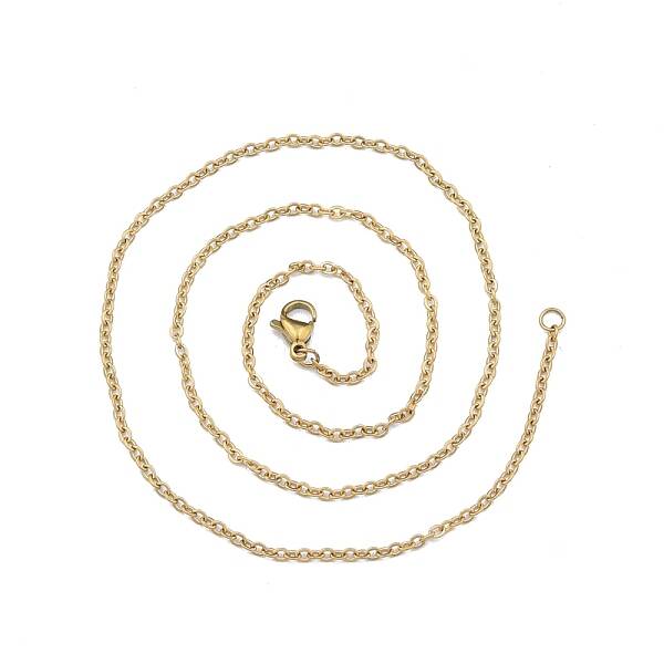 304 Stainless Steel Cable Chains Necklace for Men Women