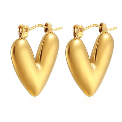 304 Stainless Steel Hoop Earring for Women