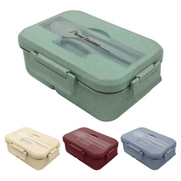 30 Promotional Harvest Bento Box - Leak-Proof & BPA-Free