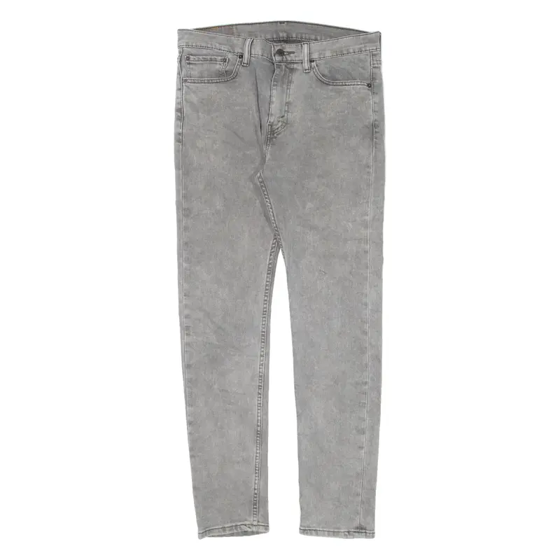 LEVI'S 510 Jeans Mens Grey Slim Skinny W32 L29