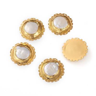 Electroplated Pearl Multi-Strand Links