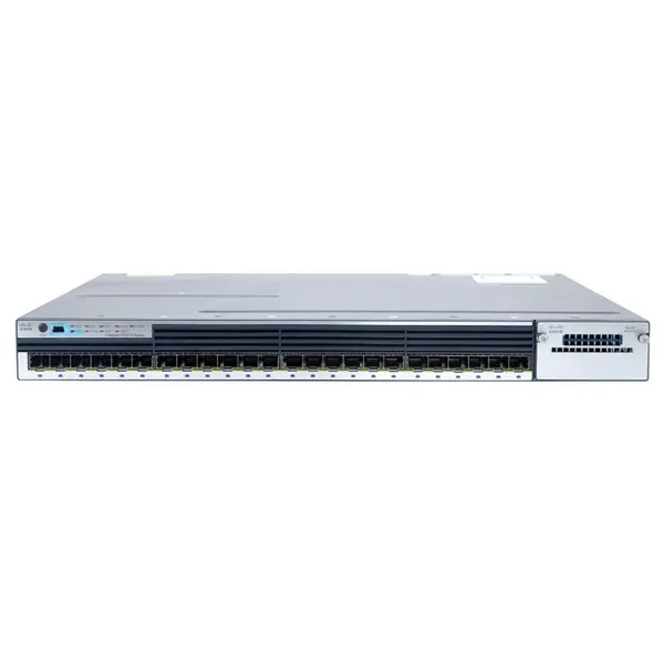 Cisco WS-C3750X-24S-S | Catalyst 3750-X Series C3750X-24S 24 x SFP Ports 1000Base-X Layer 3 Managed 1U Rack-mountable Gigabit...