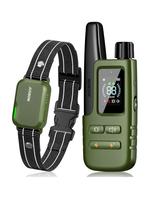 JUGBOW Dog Training Collar 3300FT Dog Training Behavior Aid, Remote IPX7 Waterproof with 4 Training Modes, Rechargeable E-Col...