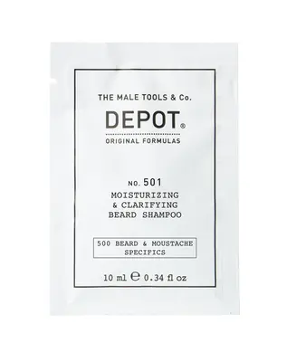 Depot No. 501 Moisturizing Beard Shampoo with Pro-vitamin B5 10 ml