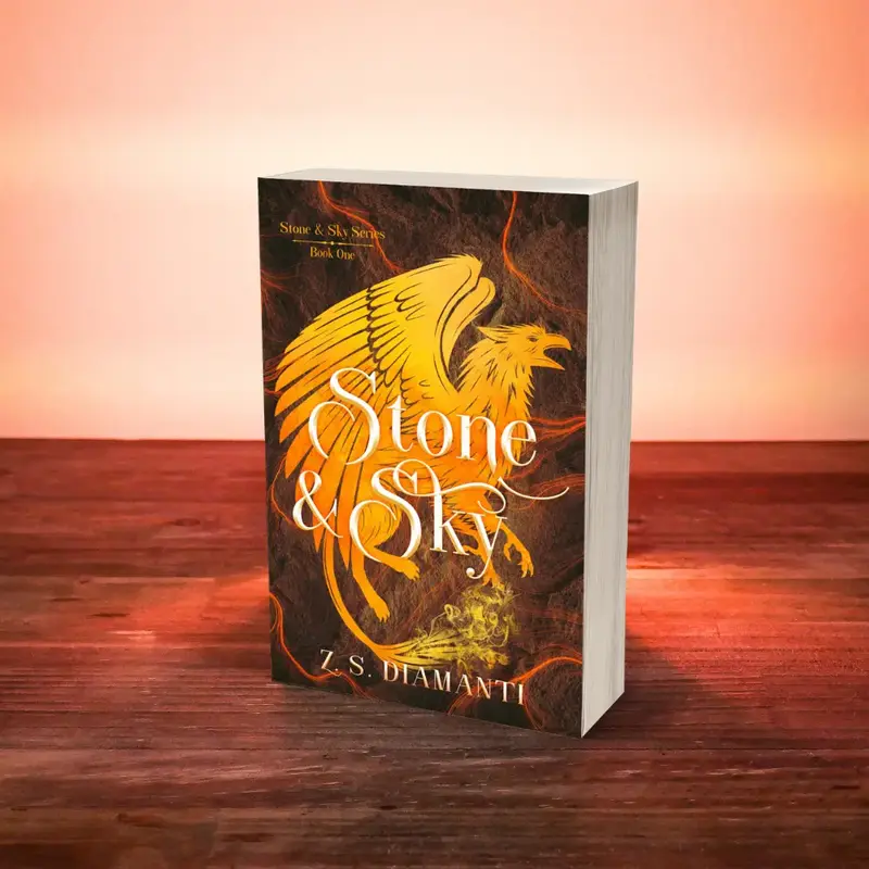 Stone & Sky (Signed Paperback) - Epic Fantasy Story by Z.S. Diamanti - Book 1 in the Stone & Sky Series - Perfect for Adventu...