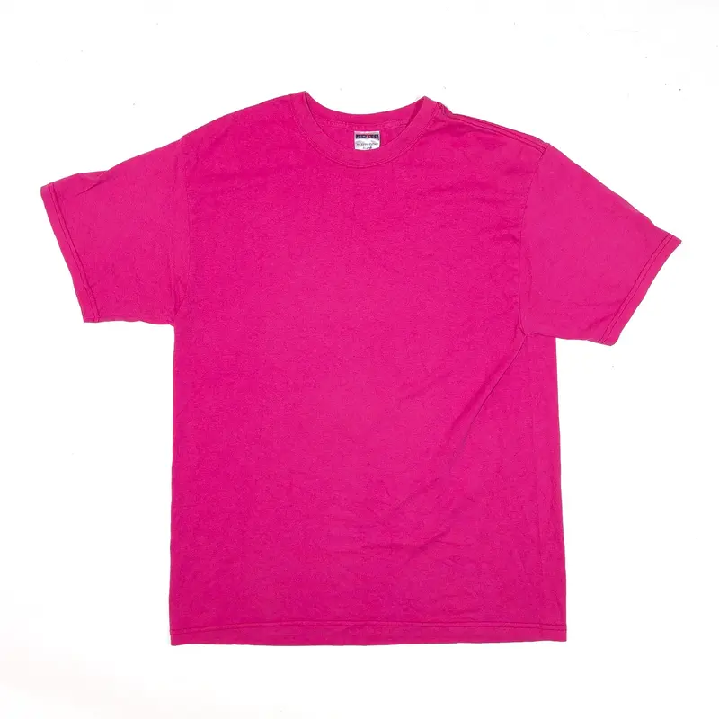 JERZEES T-Shirt Pink Short Sleeve Womens L