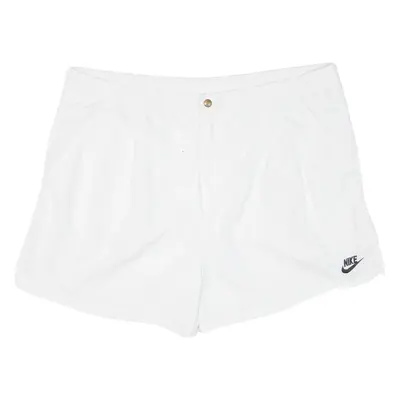 NIKE Womens Sports Shorts White XL W40
