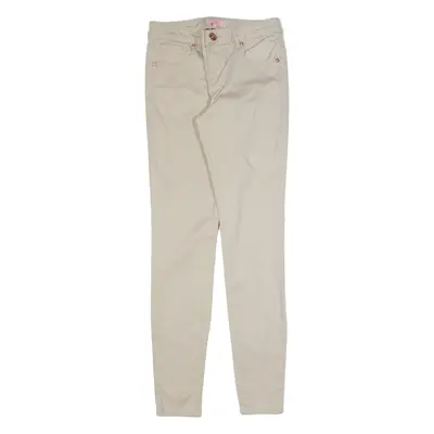 TED BAKER Womens Trousers Beige Slim Skinny W26 L29