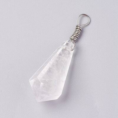Quartz Crystal Pendants
