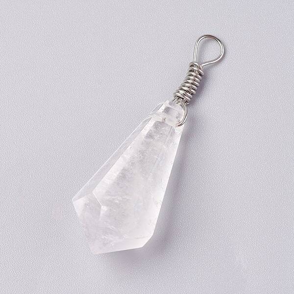 Quartz Crystal Pendants