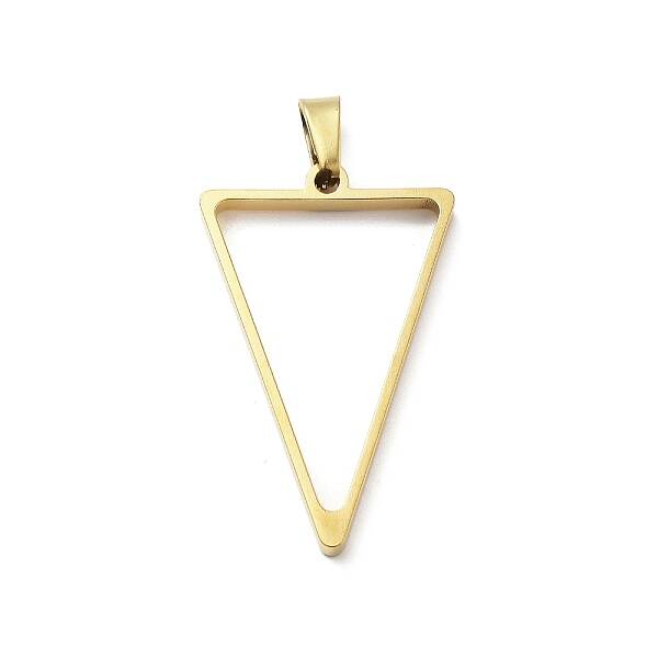 304 Stainless Steel Open Back Bezel Pendants