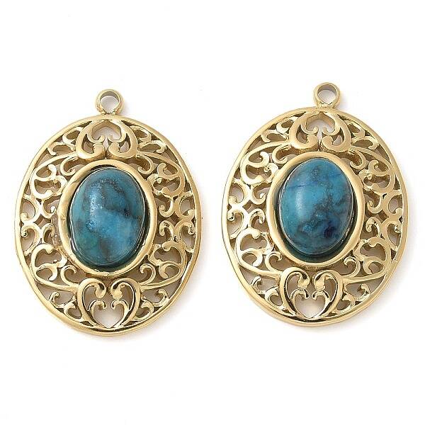 Ion Plating(IP) 304 Stainless Steel with Apatite Pendants
