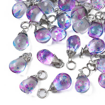 Transparent Glass Pendants