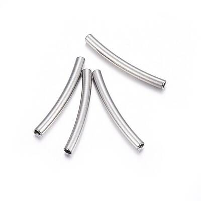 Tarnish Resistant 304 Stainless Steel Tube Beads