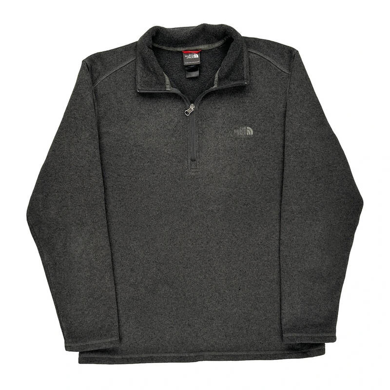 The North Face Fleece - Large Grey Polyester