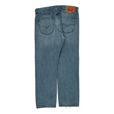 505 Levis Jeans - 34W 29L Light Wash Denim