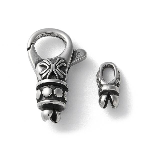 316 Stainless Steel Lobster Claw Clasps Sets