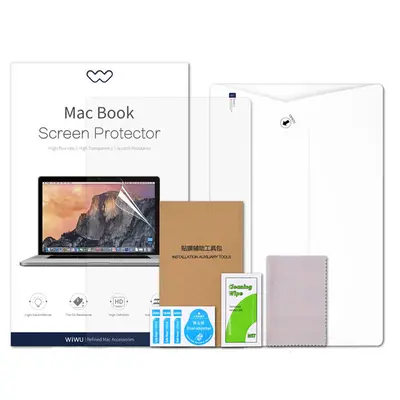 Laptop Screen Protector HD Easy-to-stick | Color: Transparent | Model: 15pro retina